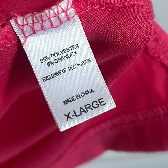 MUK LUKS • Cloud Knit "Just Cruisin" Notch Collar Pajama Top Pink Butterfly - Picture 5 of 6